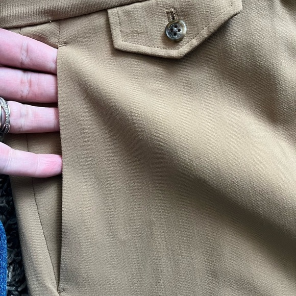 Lauren Ralph Lauren camel colored/tan trousers - Picture 4 of 10